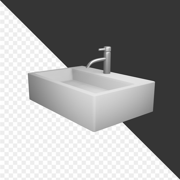 Icône De Salle De Bain 3d