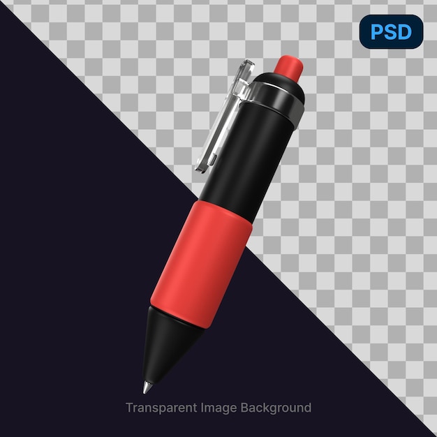 Icône de stylo 3D
