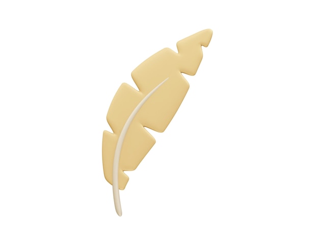 icône de stylo à plume illustration de rendu 3D
