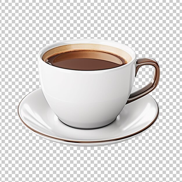 icône de tasse de café isolée illustration de rendu 3D