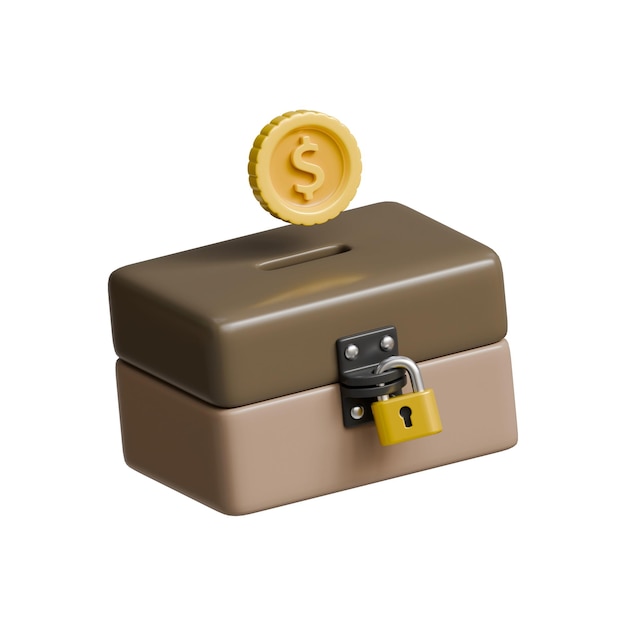L'icône de la zakat en 3D