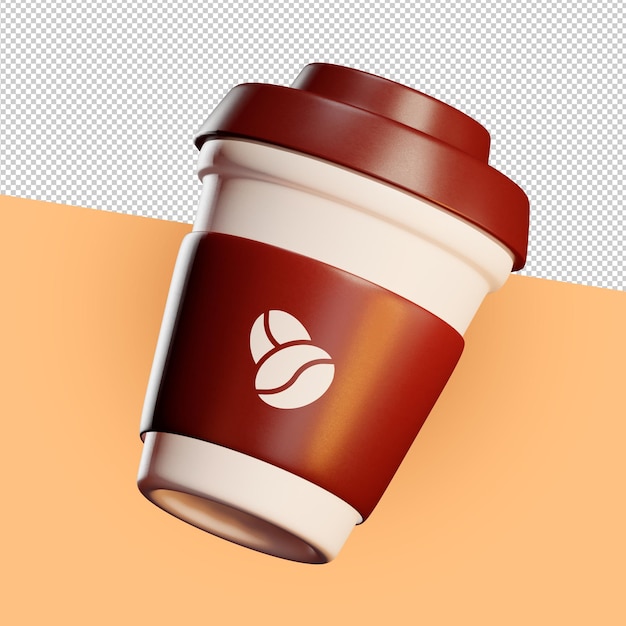 icônes 3d pour la journée internationale du café