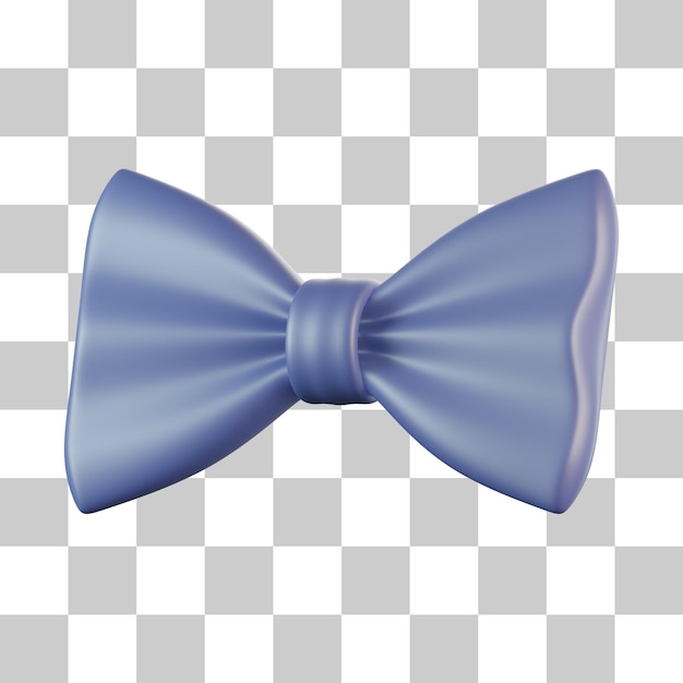 PSD Ícones de gravata em 3d