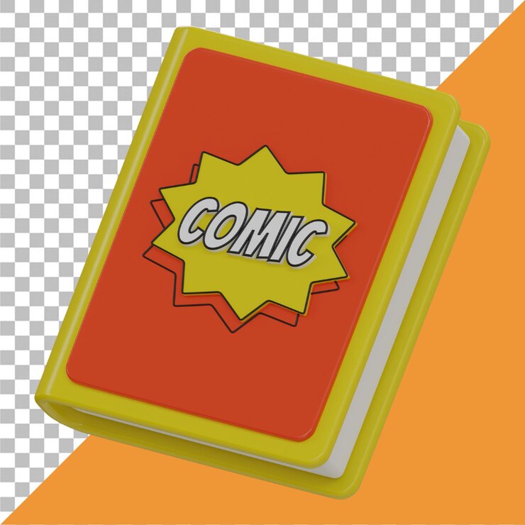 PSD ícones de livros coloridos em 3d