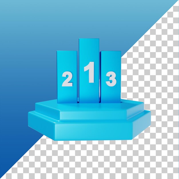 Icônes du podium des gagnants pour les applications mobiles web ux ui