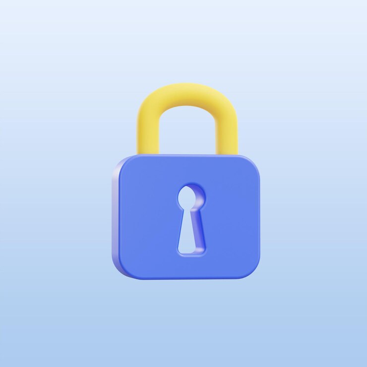 PSD icones protegidos con bloqueo 3d que se hacen transparentes en 3d