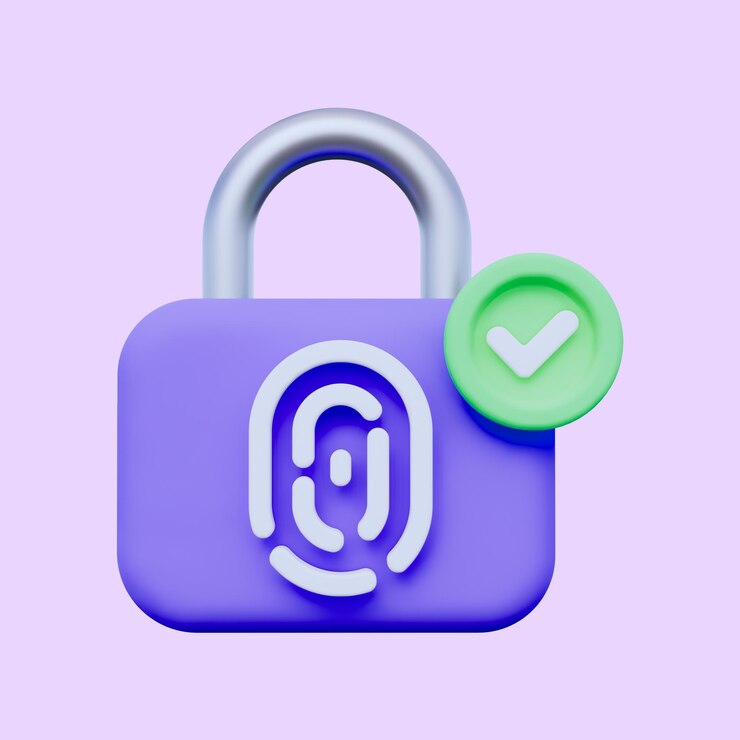 PSD icones de seguridad 3d del escudo