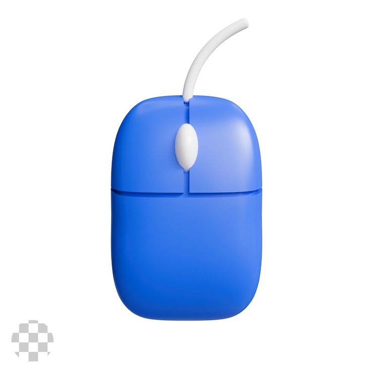 PSD iconica 3d del mouse