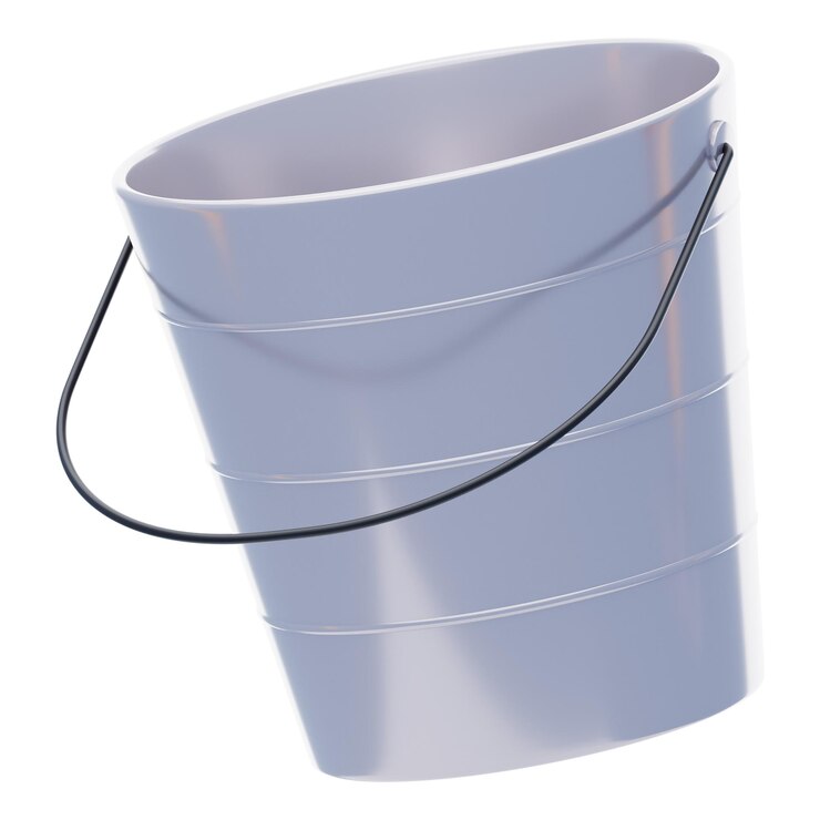 PSD iconica 3d del secchio d'acqua