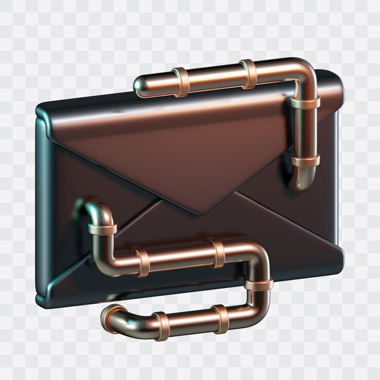 PSD iconica 3d del virus massmailer