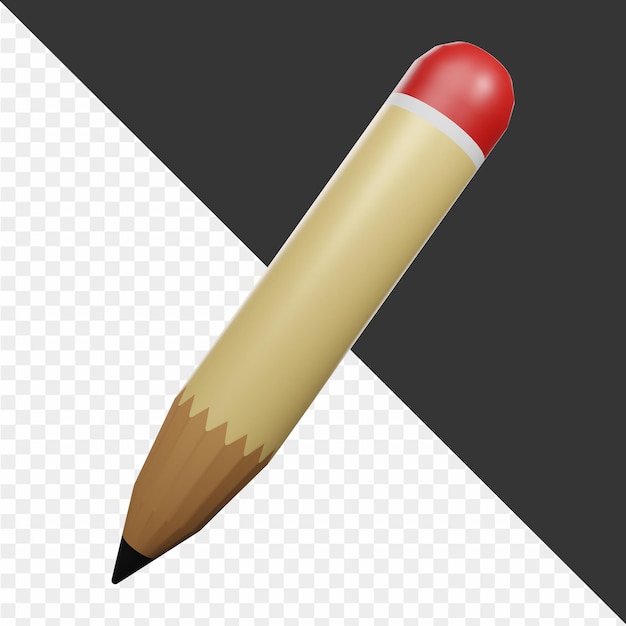 Iconica 3D per articoli di cancelleria