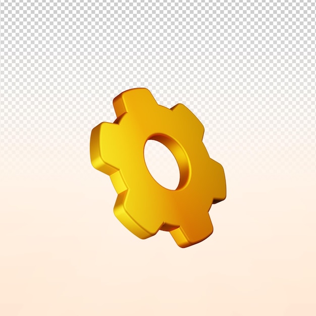 Iconica 3D per le impostazioni