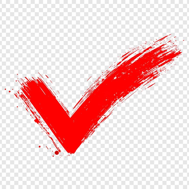 PSD iconica a scacchi a mano in grassetto rosso