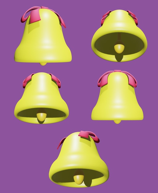 Icônico 3D Ring Bell