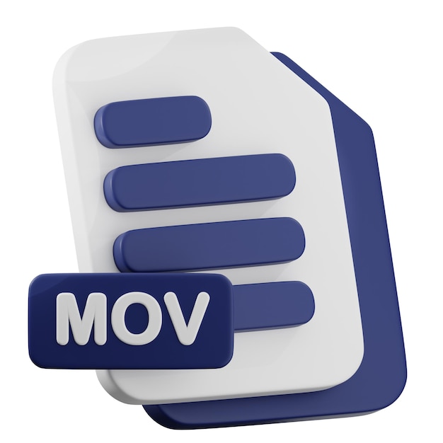 Iconio de archivo MOV