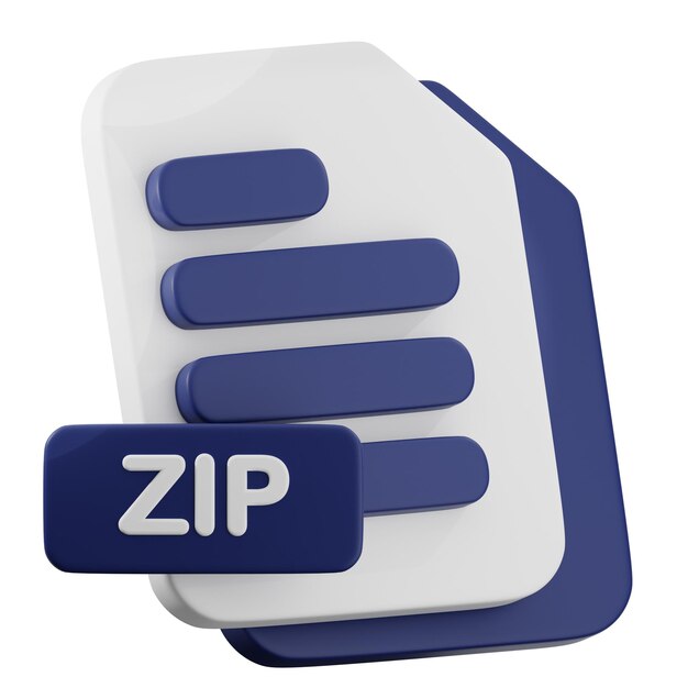 Iconio de archivo ZIP