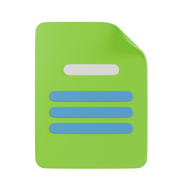 iconn del file 3d