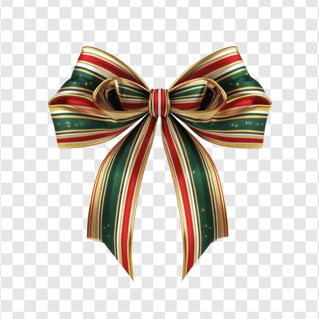 El icono 3D del arco de Navidad aislado en un fondo transparente
