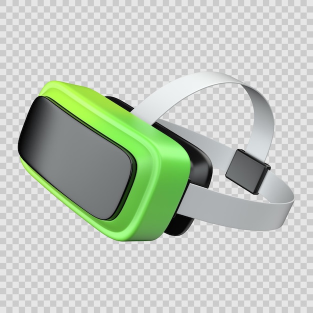 PSD icono 3d de auriculares vr