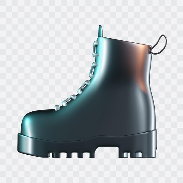 Icono 3D de botas