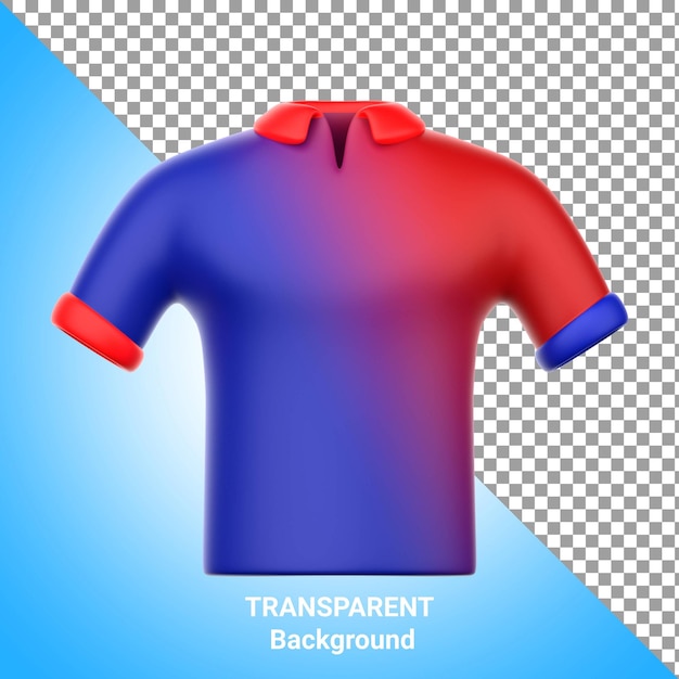 PSD icono 3d de la camiseta del equipo de cricket ipl