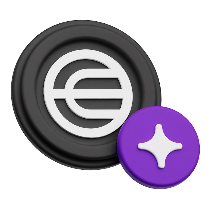 PSD icono 3d de la criptomoneda mundial aislado en el fondo blanco