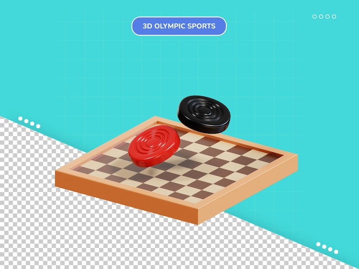 PSD icono 3d de damas