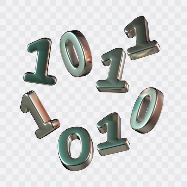 Icono 3D de datos de programación