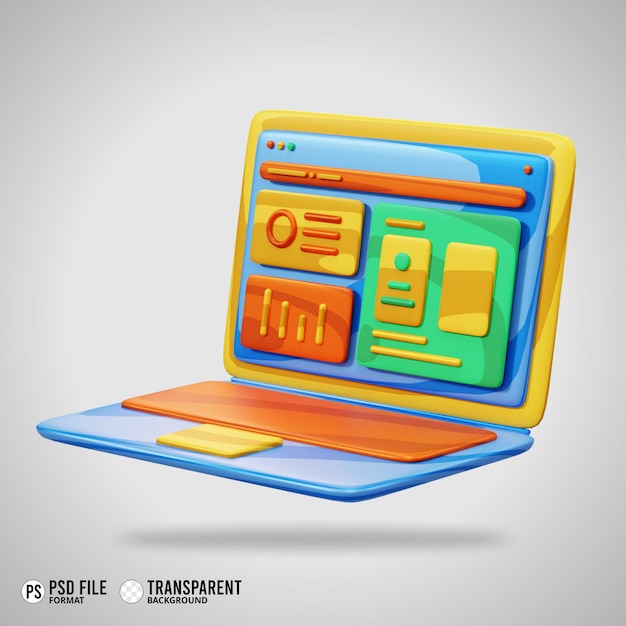 icono 3D para la educación