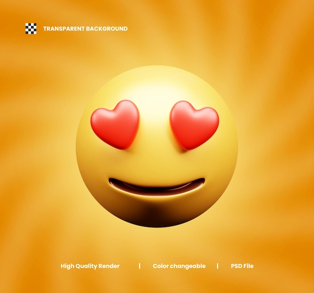 El icono 3D del emoji es encantador.