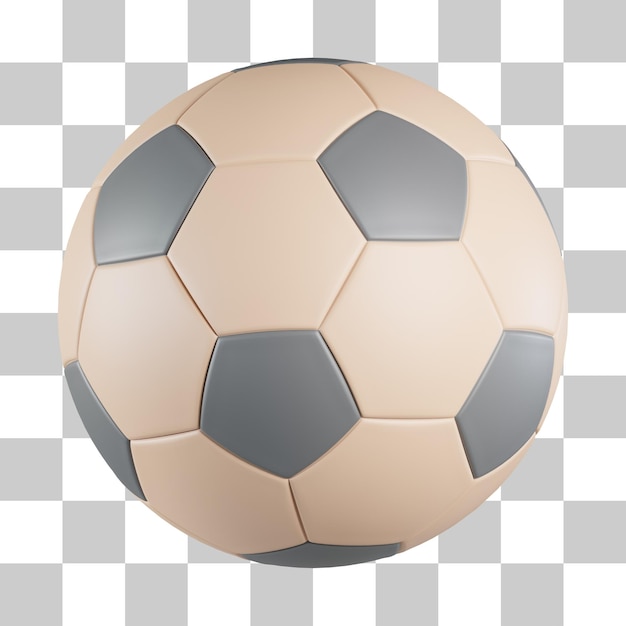 Icono 3d del equipo de fútbol