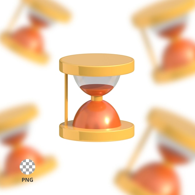 Icono 3d de fecha límite
