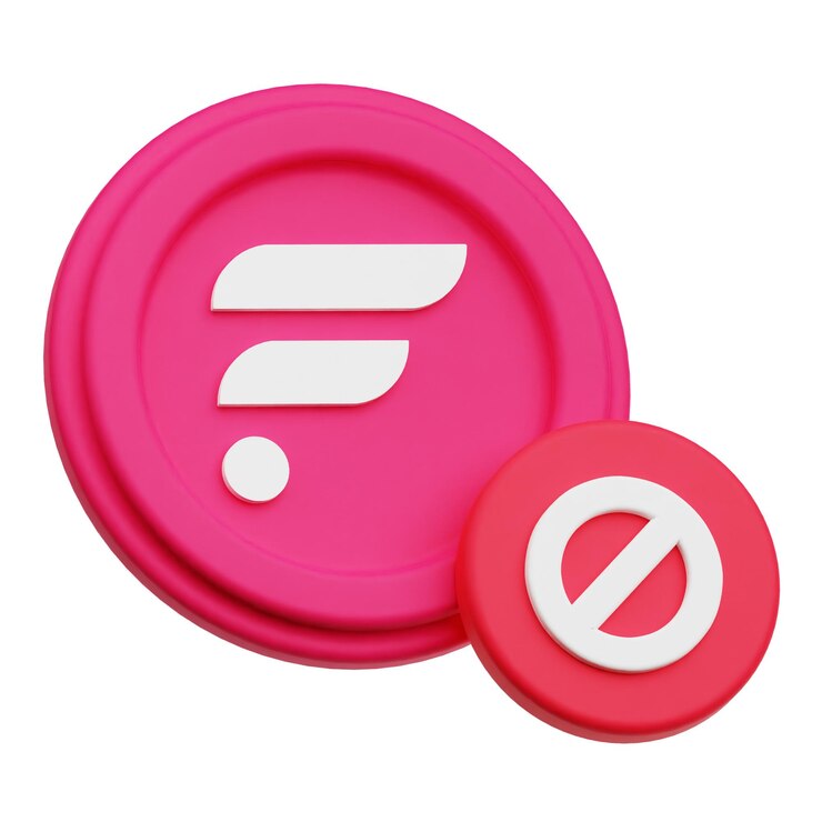 PSD icono 3d de flacón criptográfico aislado en el fondo blanco