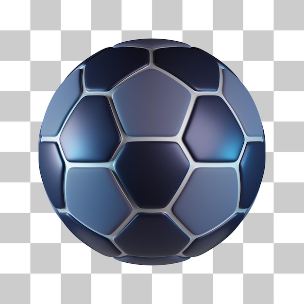 Icono 3d de fútbol