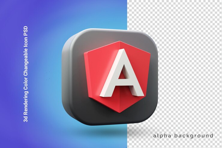 Icono 3D Js angular