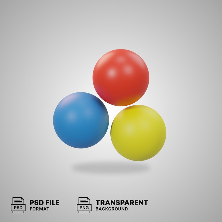 Icono 3D para juguetes