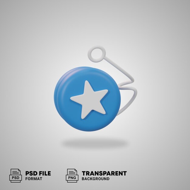 PSD icono 3d para juguetes