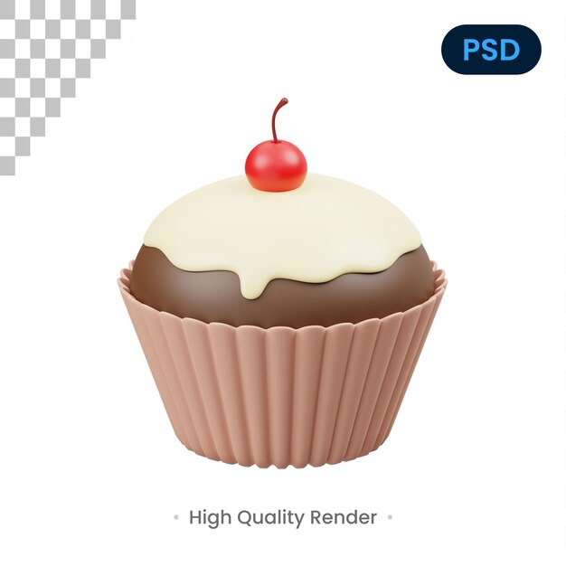 Icono 3D De La Magdalena PSD Premium
