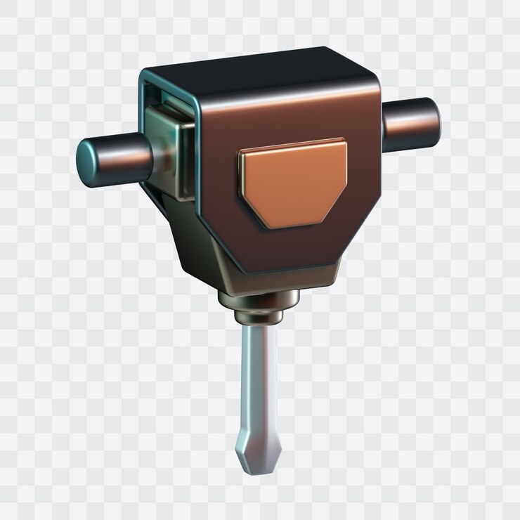 PSD el icono 3d del martillo de construcción