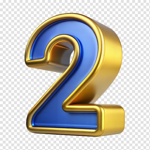 Icono 3D en negrita rojo y dorado número 25 con acabado brillante