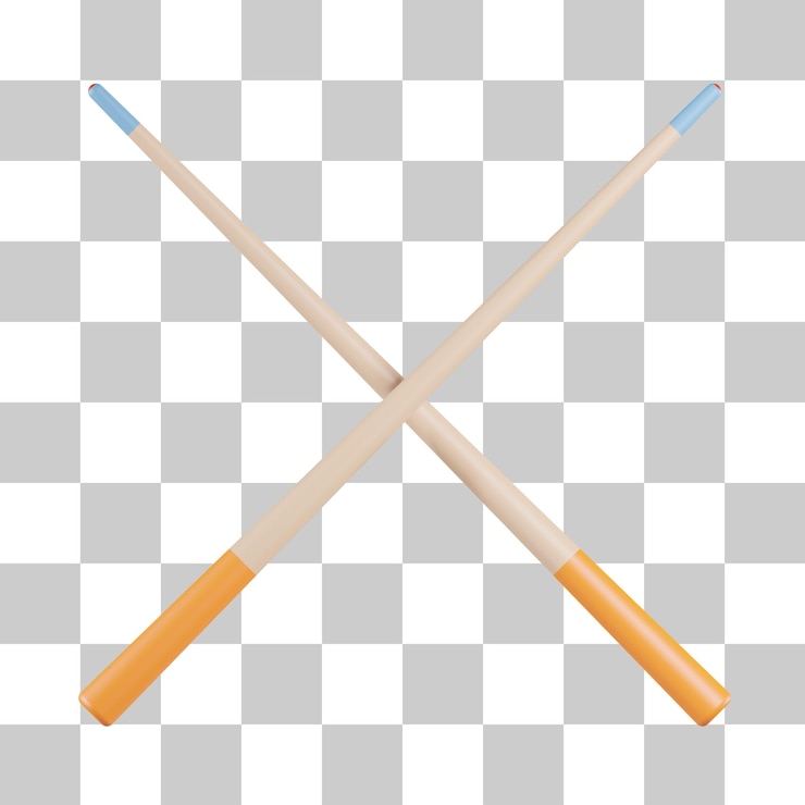 PSD icono 3d de palo de piscina