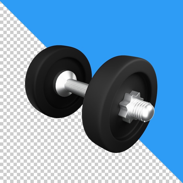 Icono 3D del paquete de fitness