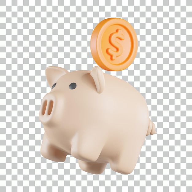 Icono 3d del plan financiero