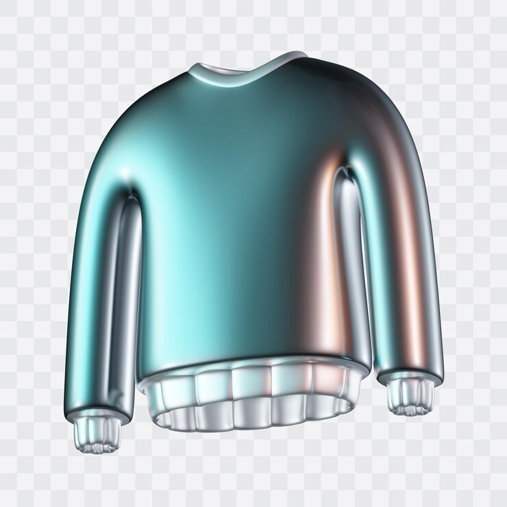 PSD icono 3d de prendas de punto