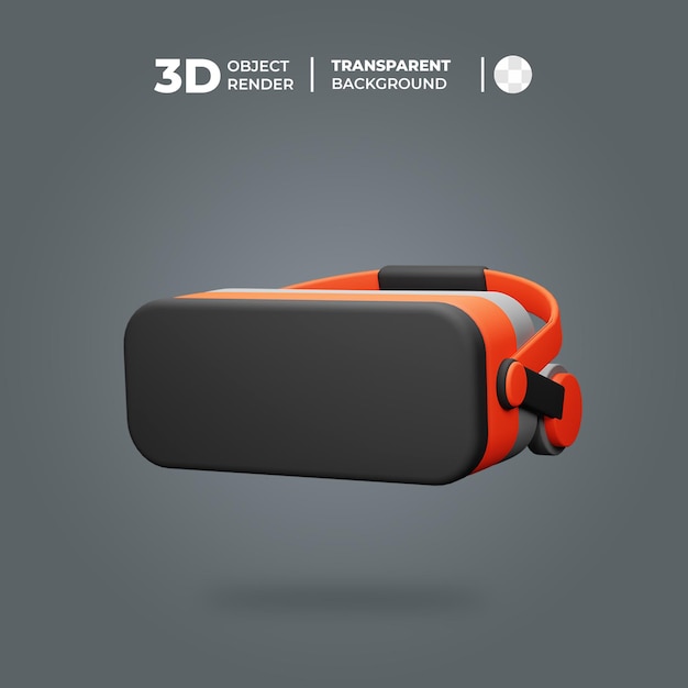 PSD icono 3d realidad virtual