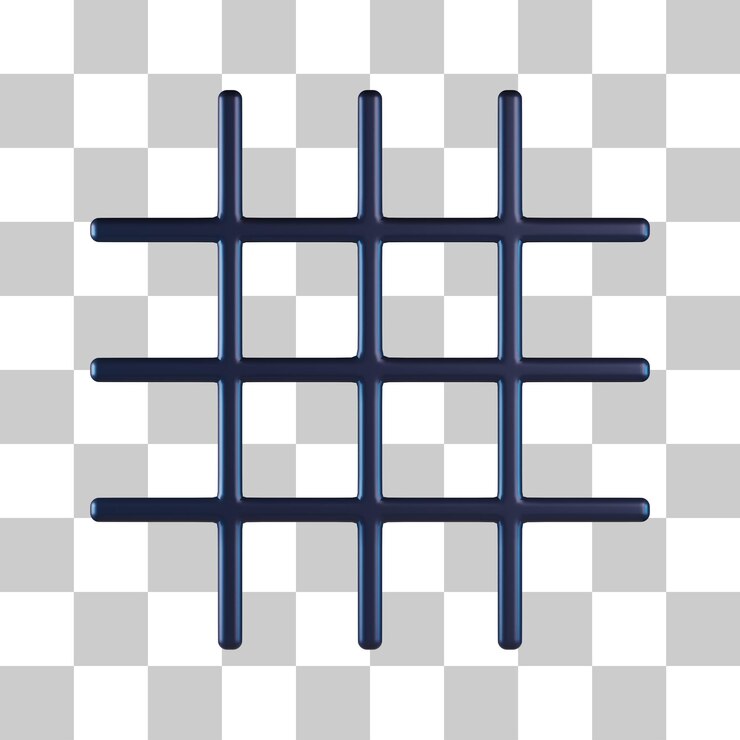 PSD icono 3d de red inteligente