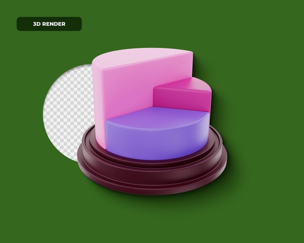 Icono 3d render