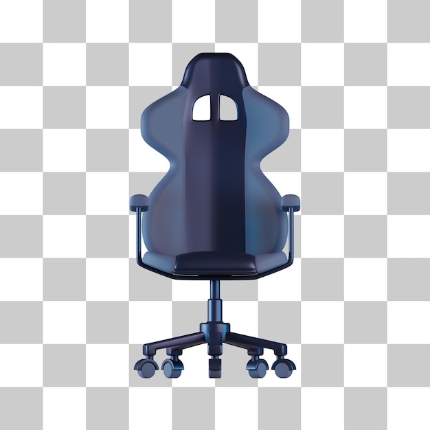 Icono 3d de silla de juego