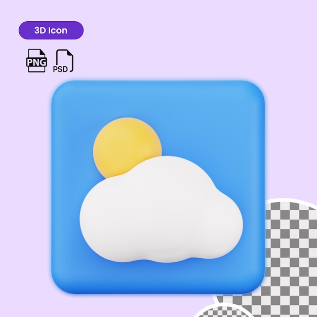 icono 3d tiempo premium psd adecuado para aplicación de sitio web, etc.