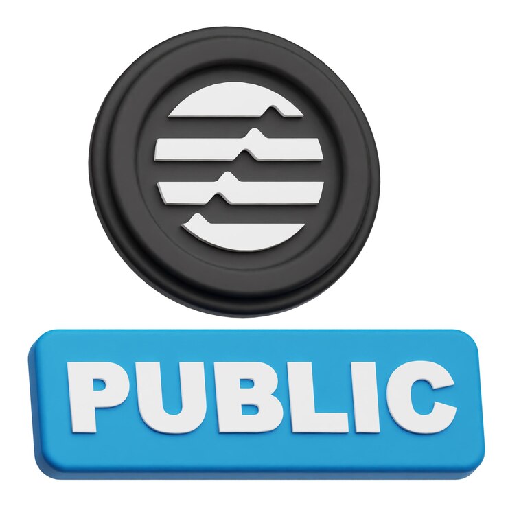 PSD icono 3d del token criptográfico aptos aislado sobre fondo blanco